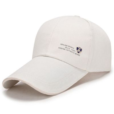หมวกผ้าใบหมวกเบสบอลหมวกบังแดดหมวกกีฬาปักหมวกลายการ์ตูนเรียบง่ายระบายอากาศได้ดีปรับได้
