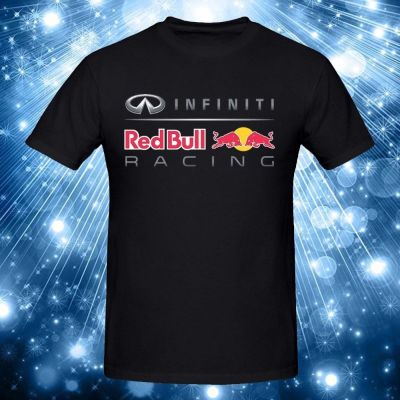 Red Bull Racing Formula graphic cotton O-neck T-shirt for men