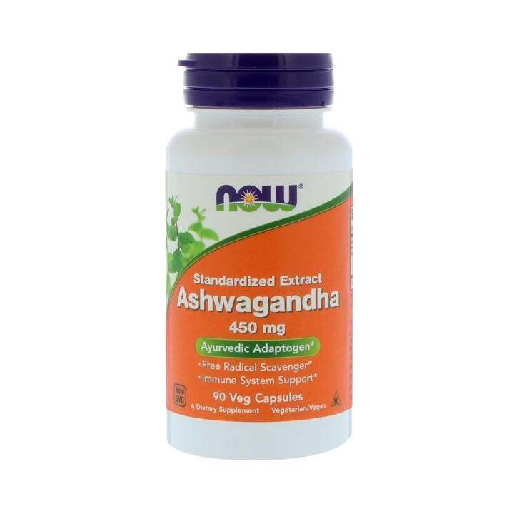 [ โสมอินเดีย ] Ashwagandha 450 Mg 90 หรือ 180 แคปซูล Th