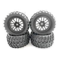 4Pcs 82mm Rubber Wheel Tire 12mm Hex for HBX 16889 MJX H16 16207 16208 162010 SG1601 SCY 16101 1/16 RC Car Accessories