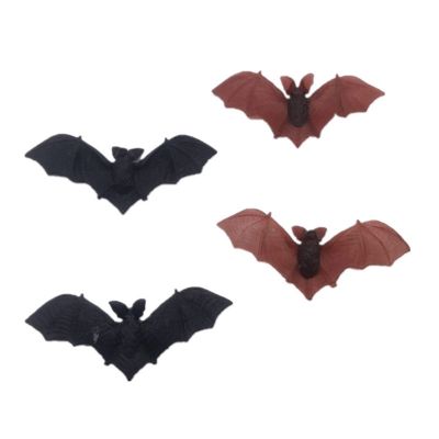 【CC】 4/2pcs pvc bat figures Anime Joke gadgets Trick item