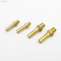 ○✖ 3mm 4mm 5mm 6mm 8mm 10mm 12mm OD Hose Barb M3 M4 M5 M6 M8 M10 M12 Metric Male Thread Brass Pipe Fitting Coupler Connector