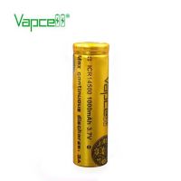 ถ่านชาร์จ Vapcell ICR14500 1000mAh 3.7V 3A ของแท้ (หัวเรียบ) ราคาต่อ 1 ก้อน แพค 1 ก้อน