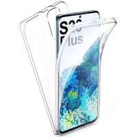 สำหรับ Samsung Galaxy S8 S9 Plus เคส S23 S22 S10e S20 S21 FE Ultra Note 20 10เคส360องศา2 In 1ฮาร์ดพีซี + TPU อ่อน