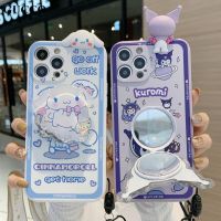 Sanrio Cinnamoroll Kuromi Apple Iphone Case For IPhone 11 12 13 14 Pro Promax X Xs Xr Plus Mini Trendy Shell Lover Phone Case