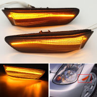 Amber LED ด้านหน้า Marker Light สำหรับ Infiniti G35 Coupe 2003-2007สำหรับ Nissan Skyline V35 Coupe 2002-2007