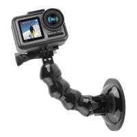 2023osmo action ขาตั้งรถ DJI Lingmo อุปกรณ์เสริม Magic Suction Cup cket Glass กล้องกีฬาสากล