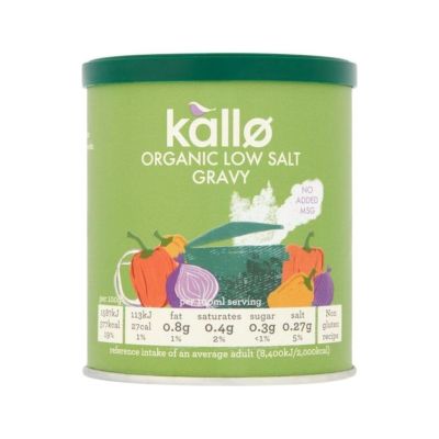 Import Foods🔹 Kallo Organic Low Salt Gravy 160g แคลโลว์ ผงเกรวี่ออร์เเกนิค เกลือตำ่ 160g