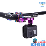 Giá bắt đồng hồ xe đạp cho Cateye, Garmin kèm gá treo đèn - Nhãn hiệu ZTTO