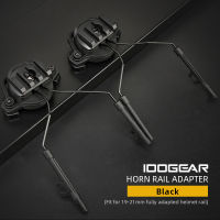 IDOGEAR Tactical FAST Helmet Rail Adapter Buckle Retainer for Comtac PELTOR Headset