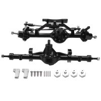 CNC Metal D90 Front and Rear Axle for 1/10 RC Crawler RC4WD D90 D110 Gelande II TF2 Yota II Axle Upgrade Parts