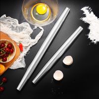 304 Stainless Steel Western Rolling Pin Metal for Bakers Cookie &amp; Pastry Dough and Dough Bakeware Roller Dishwasher Safe Bread  Cake Cookie Accessorie