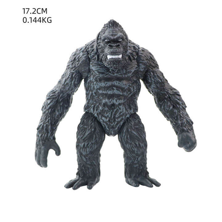 Large Mountain Gorilla King Kong Toys Realistic Hand Painted Gorilla