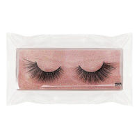 AWEI1 1คู่ขนตาเทียมหนาธรรมชาติ Handmade Mink Hair Eye Lash สำหรับสาว