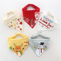 【CW】 5 Pcs/Pack Cotton Baby Scarf Burp Bandana Bibs Newborn Boy Infant Toddler Bib