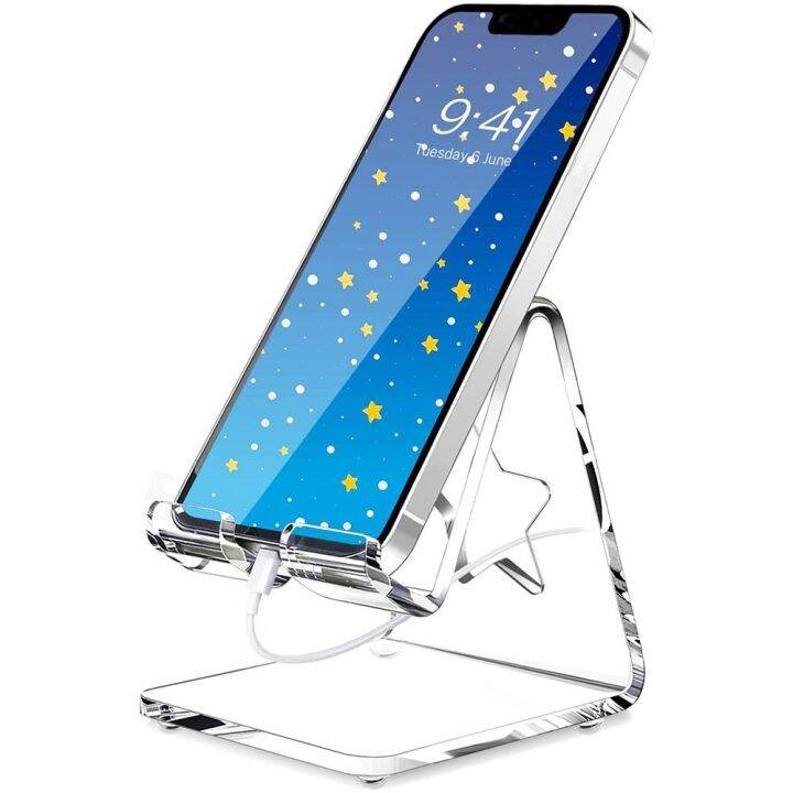 cell phone stand with remote