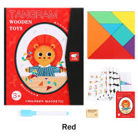 【Hot-Selling】 BookBarns Publications ตัวต่อจิ๊กซอว์เกมแทนแกรมภาพวาดเพื่อการเรียนรู้เรียนรู้แบบ Montessori เกมกระดานของขวัญสำหรับเด็ก