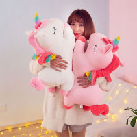 Kawaii Horse Plush 30/40cm Soft Stuffed Huggable Dolls Animal Acompany Toys Children Girl Birthday Gifts