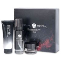 EZILU Men’s Volcanic Mineral Oil Comtrol 3in1 Set ชุดผลิตภัณฑ์ดูแลผิวหน้าผู้ชายสูตรน้ำแร่ธรรมชาติจากภูเขาไฟสุดพิเศษ