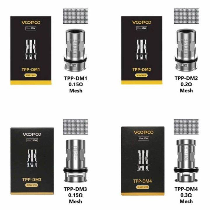 Voopoo TPPDM1,DM2, DM3,DM4 Coil For Drag S Pro, X pro durable Lazada PH