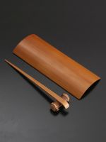 Bamboo tea ceremony three-piece set needle spoon reward box handmade lotus six gentlemen kit