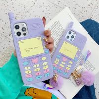 ㍿ Love heart kid girl gift Phone Case For iphone 13 12 Pro Max 11 ProMax XR XS 14 7 8 Plus fashion cute pink Silico protect Cover