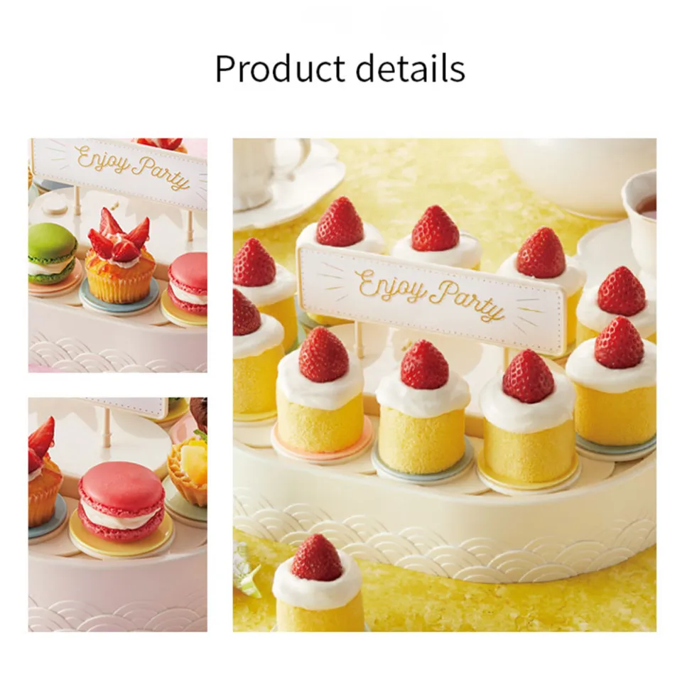 Conveyor Sushi Machine Automatic Rotary Sushi Machine Dessert Cake Display  Dessert Stand Plates for Wedding Party Birthday