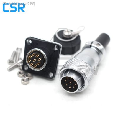 WEIPU WS16 Series 9 Pin Waterproof Connector Plug And Socket Aviation Connectors Automotive Plug LED Power Cord Connectors