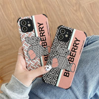 Painted Trendy Bear Silicone Phone Case For iPhone 13 12 11 Pro XS Max X XR 8 7 6 6s Plus SE 2020 Back Cover