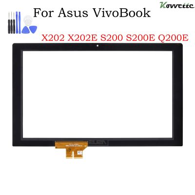 【NEW】 เครื่องอ่านพิกัดระบบสัมผัสสำหรับ VivoBook X202E X202 S200 S200E Gratis Ongkir อะไหล่แผง Q200