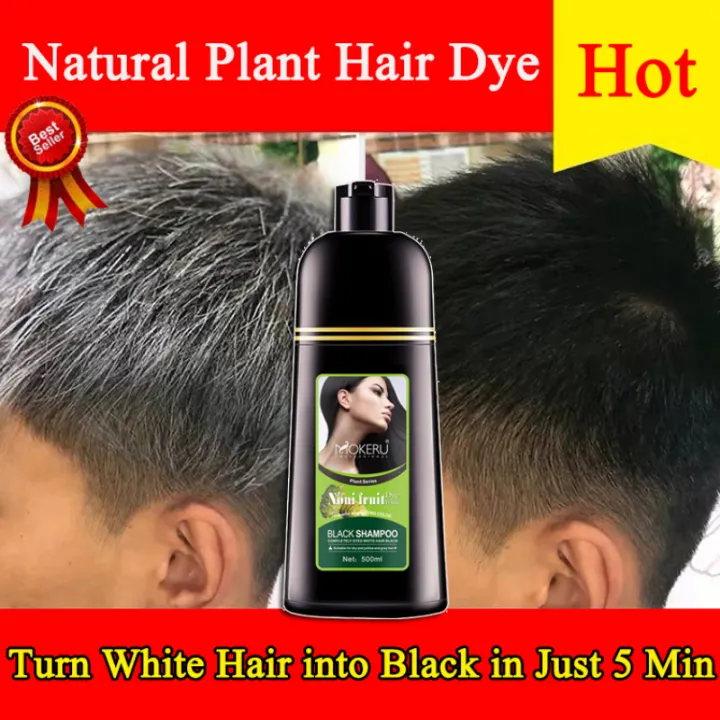 Original Sin hair black shampoo japan 500ML MOKERU Black Hair Shampoo Hair  Coloring Hair Dye Permanent White Hair For Men and Women hair color  permanent | Lazada PH