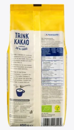 Dmbio bột cacao kakao hữu cơ uống liền - 400gr - ảnh sản phẩm 2