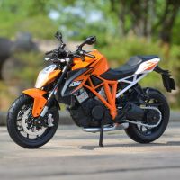 โมเดลมอเตอร์ไซค์ โมเดลรถจักรยานยนต์ KTM 1290 Super Duke R รถโมเดลรถจักรยานยนต์ ของเล่นงาน ของสะสม สเกล 1:12