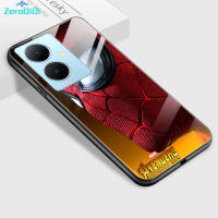 ZeroQiQi เคสโทรศัพท์สำหรับ Vivo Y78 Y78 5กรัม + เคสโทรศัพท์5กรัมสำหรับเด็กผู้ชายซูเปอร์ฮีโร่สำหรับผู้ชายสไปเดอร์แมนสไปเดอร์แมนที่อยู่ห่างไกลจากบ้านขอบนุ่มเคสมันวาวสไปเดอร์แมนเคสโทรศัพท์หลังกระจก