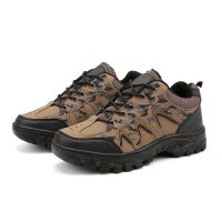 Men Shoes Hiking Shoes Mountains Outdoors Sportsรองเท้าผู้ชายรองเท้าเดินป่าภูเขากีฬากลางแจ้ง