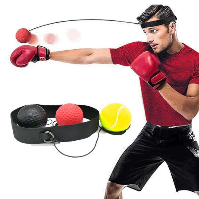 Boxing Reflex Ball Boxing Equipment Punching Ball Reflex Bag Reaction Agility Punching Speed Focus Eye Coordination Training