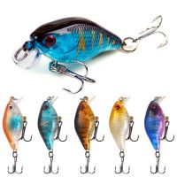 Springtime Predator Fishing Lure 4mm4.6g Black CrankBait Artificial Wobbler Jig Swimbait Freshwater Fishing Luya Lure 3D Eye NewLures Baits