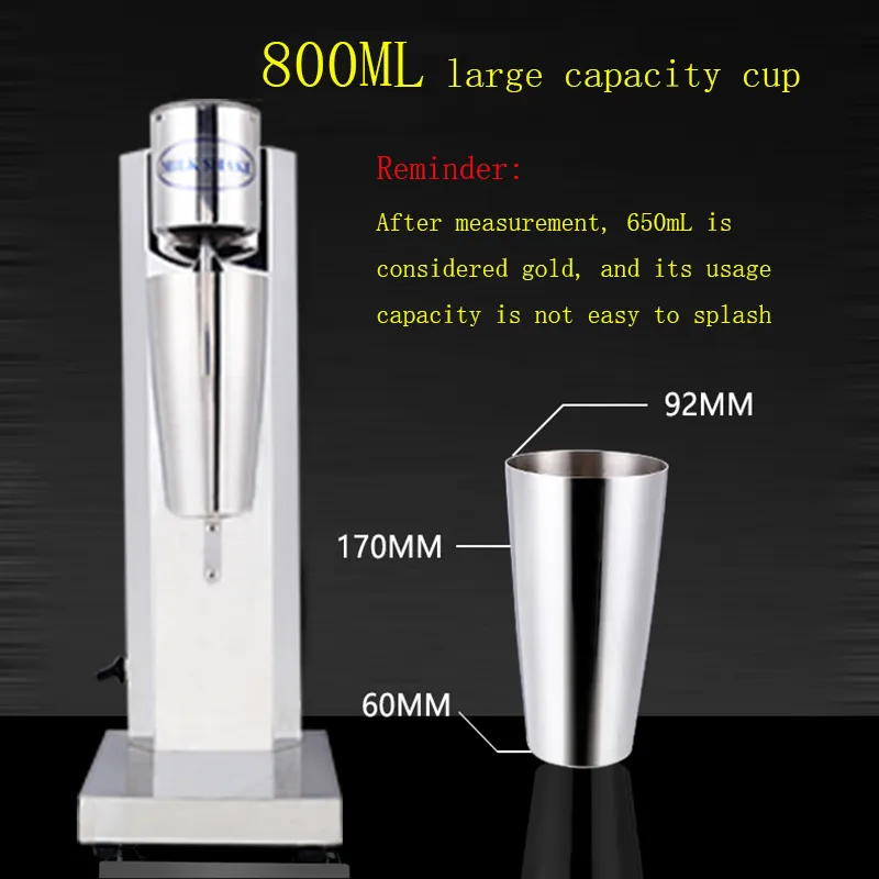 Commercial Milk Shaking Machine Double Head Drink Mixer