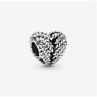 [พร้อมส่ง สินค้าแท้ ?] Pandora Grains Heart Charm