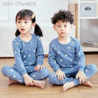 ☊✒♘17fw4676 Crianças Conjunto De Pijamas 2 Pçs Dos Desenhos Animados Crianças Roupa Dormir Do Bebê Meninos Outão Infantis Para A Menina