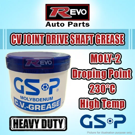CV Joint Drive Shaft Grease Molybdenum MOLY2 HITemp Heavy Duty Grease