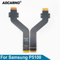 Aocarmo คอนเนคเตอร์ Lcd สายเคเบิ้ลยืดหยุ่นสำหรับ Samsung Galaxy Tab 2 10.1 Gt- P5100/P5110/P5113