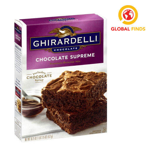 GHIRARDELLI Chocolate Supreme Premium Brownie Mix 531g Lazada PH
