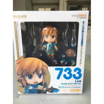 The Legend of Zelda Figure Nendoroid Breath of the Wild 733 413 Edition  Deluxe Figma 153 Sky Sword Link Zelda Action Figures Toy