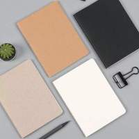 Notebook Sketchbook A6 small size 44 sheets Solid color planner Diary blank page Note Books Pads