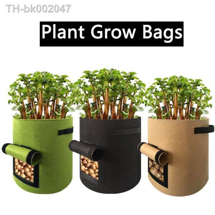 potato-pot-plant-grow-bags-jardin-planting-bag-home-garden-fruit-fabric-plants-growing-moisturizing-4-7-10-gallon