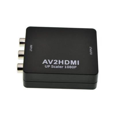 HD 1080P AV To HDMI-compatible Converter evision Playing AV2 HDMI-compatible Adapter For PS3 PS4 DVD Xbox Projector