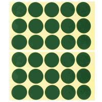 【LZ】﹍✾✗  2 Sheets Black Black Dot Stickers Billiard Spot Pool Table Green Dots Marking Spots Accessories Locating Paper Tennis