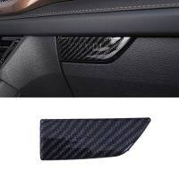 ✢ Carbon Fiber Car Glove Storage Box Switch Handle for Volkswagen Tharu VW Taos 2018 2019 2020 2021 2022 2023 Accessories Kit Auto