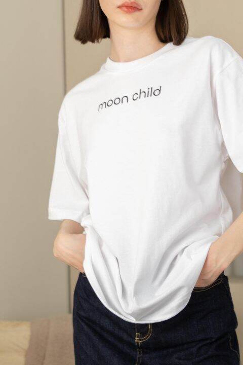 onpurpose-bkk-oversized-t-shirt-l-ลาย-moon-child-เสื้อยืดโอเวอร์ไซส์